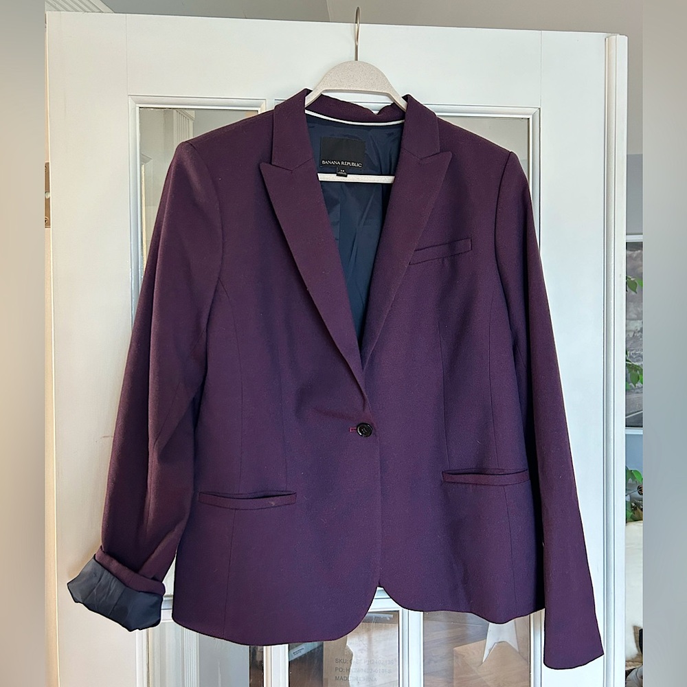 Banana Republic Purple Women’s Blazer
